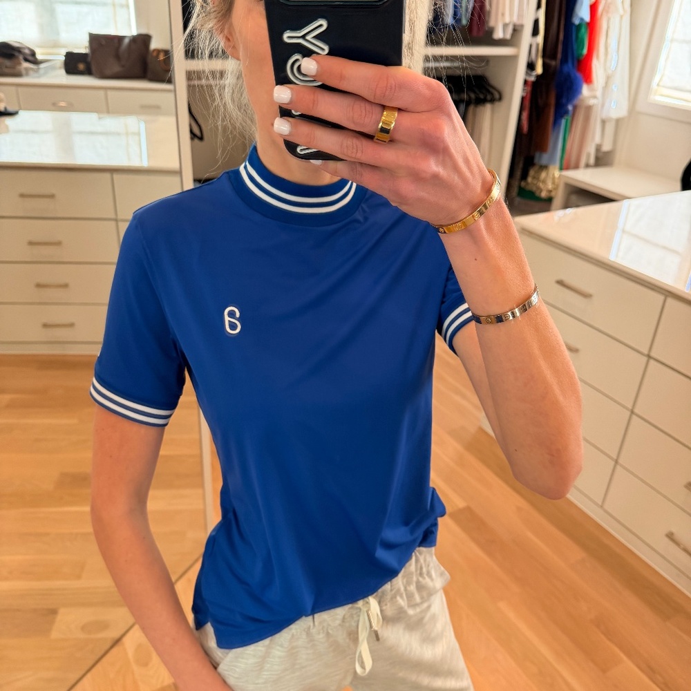 G/Fore Mock Neck Golf Top XS NEW